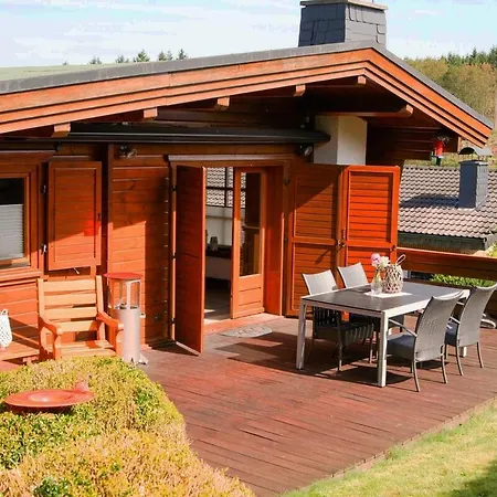 Holzhaus Hubertus Mit Sauna Und Kamin *