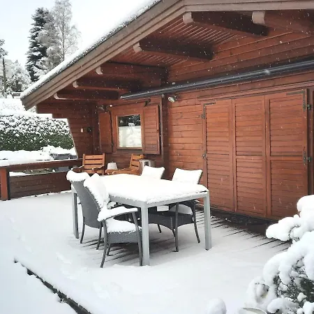 Holzhaus Hubertus Mit Sauna Und Kamin *