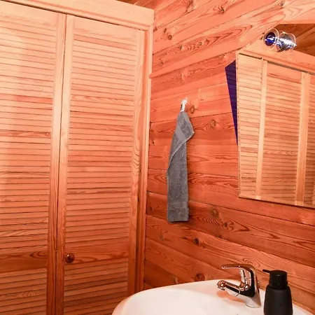 Holzhaus Hubertus Mit Sauna Und Kamin *