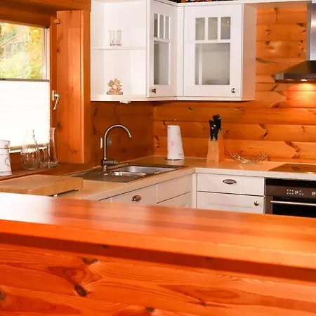 Holzhaus Hubertus Mit Sauna Und Kamin Meschede