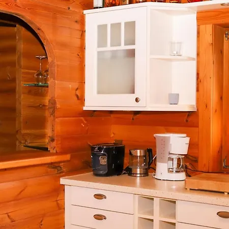 Holzhaus Hubertus Mit Sauna Und Kamin *